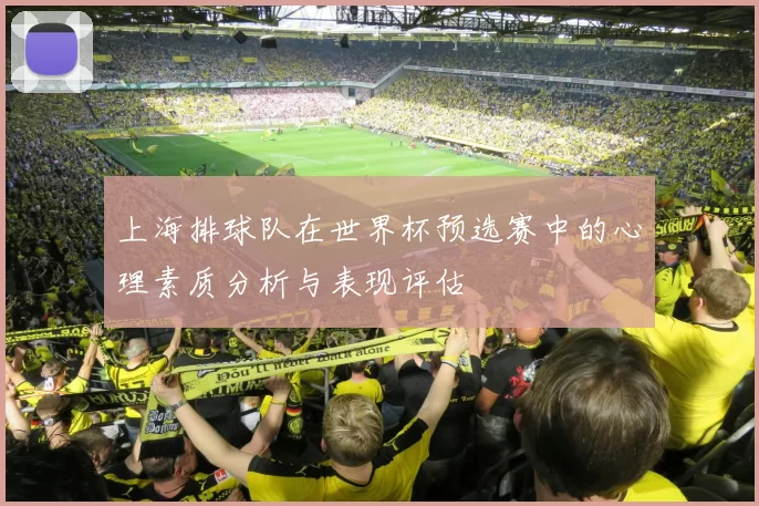 上海排球队在世界杯预选赛中的心理素质分析与表现评估