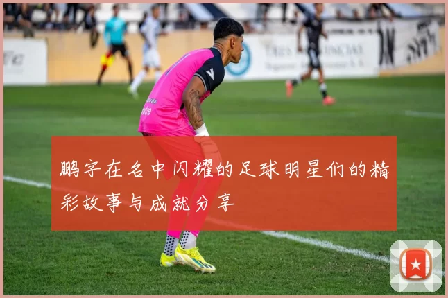 鹏字在名中闪耀的足球明星们的精彩故事与成就分享