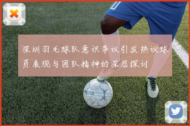 深圳羽毛球队意识争议引发热议球员表现与团队精神的深层探讨