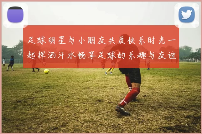 足球明星与小朋友共度快乐时光一起挥洒汗水畅享足球的乐趣与友谊
